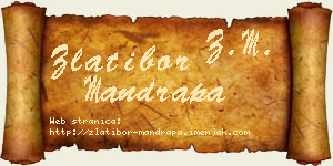 Zlatibor Mandrapa vizit kartica